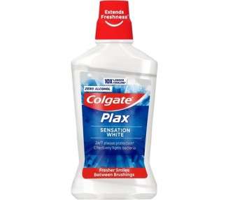 Colgate Plax Sensation White Mouthwash 500ml