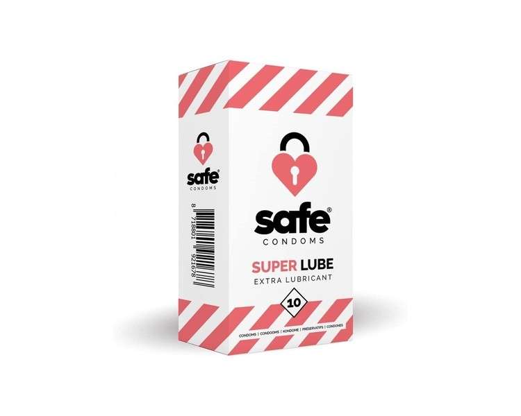 SAFE Condoms with Extra Lubricant Superlube