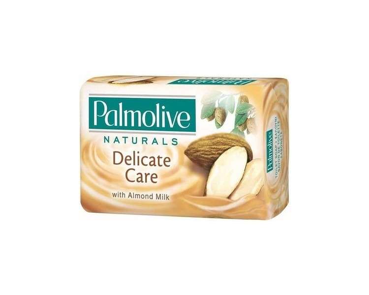 Palmolive Naturals Delicate Care Almond Milk Soap 90g - Pack of 4