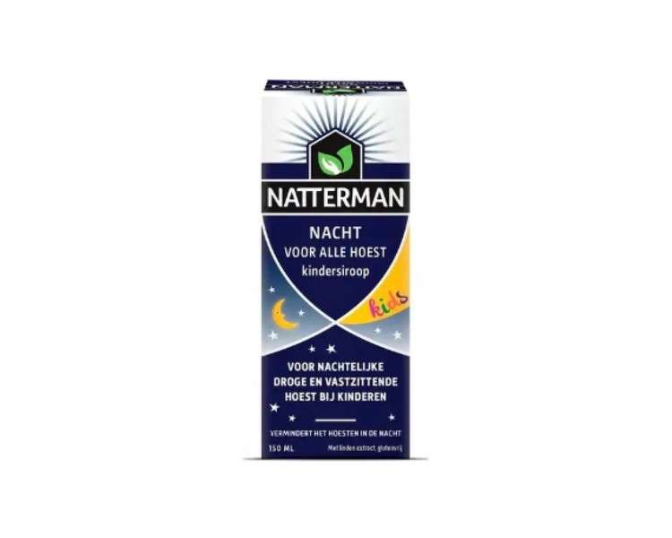Natterman Cough Drink Night Kids - Antitussive - 150 Ml