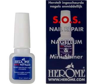 Herome SOS Nail Repair - Repairs Torn Nails - Nail Glue 10ml