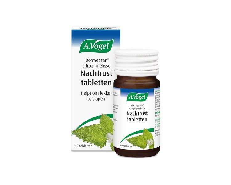 A.Vogel Dormeasan Lemon Balm Restful Sleep Tablets 60 Tablets