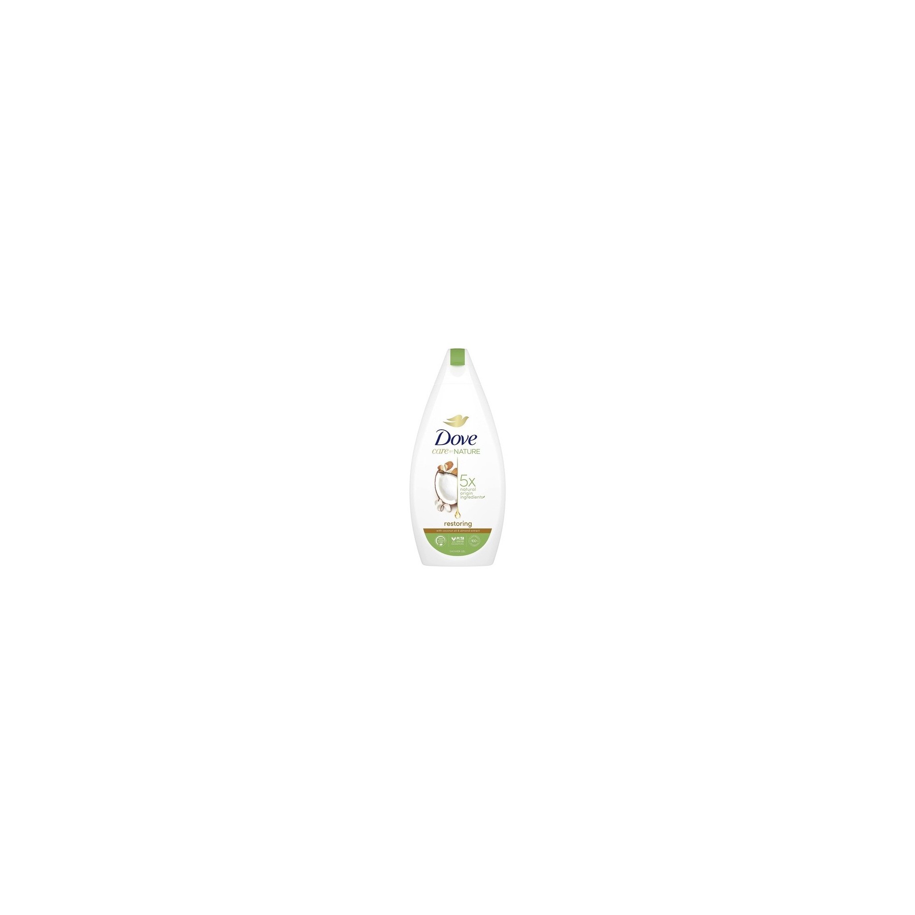 Dove Coconut and Almond Milk Oil Shower Gel - 500ml