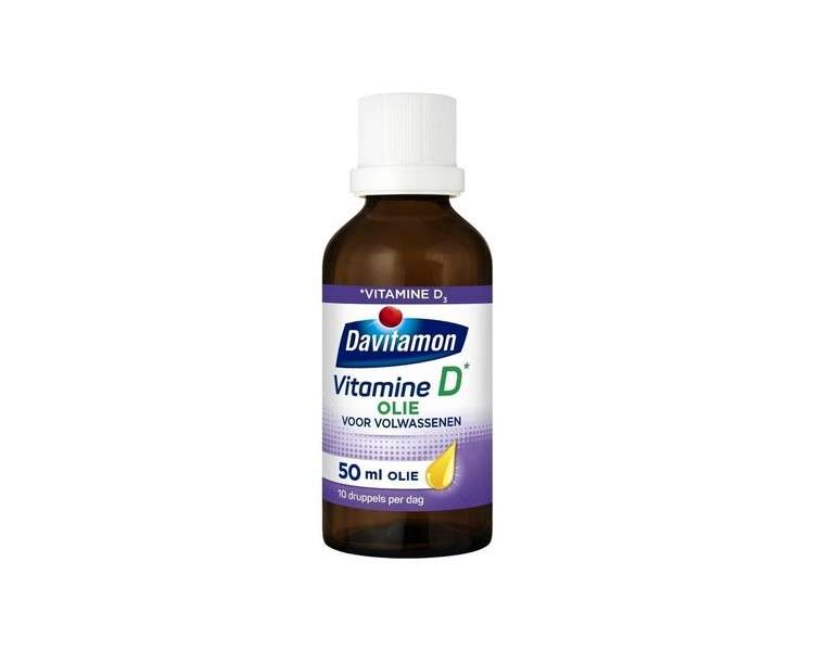 Davitamon Vitamin D Oil - Vitamin D3 For Adults - 50ml