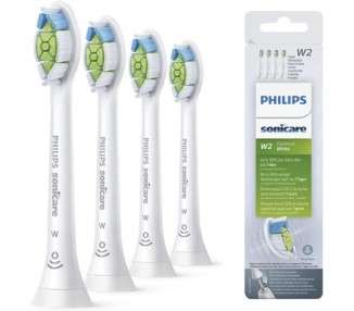 Philips Sonicare Original W2 Optimal White Standard Sonic Toothbrush Heads - Model HX6064/10