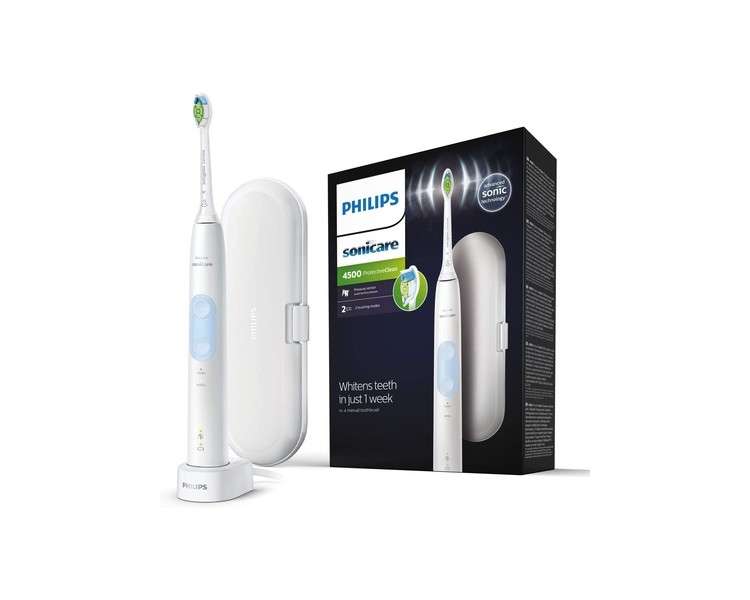 Philips 4500 series HX6839/28 white electric toothbrush