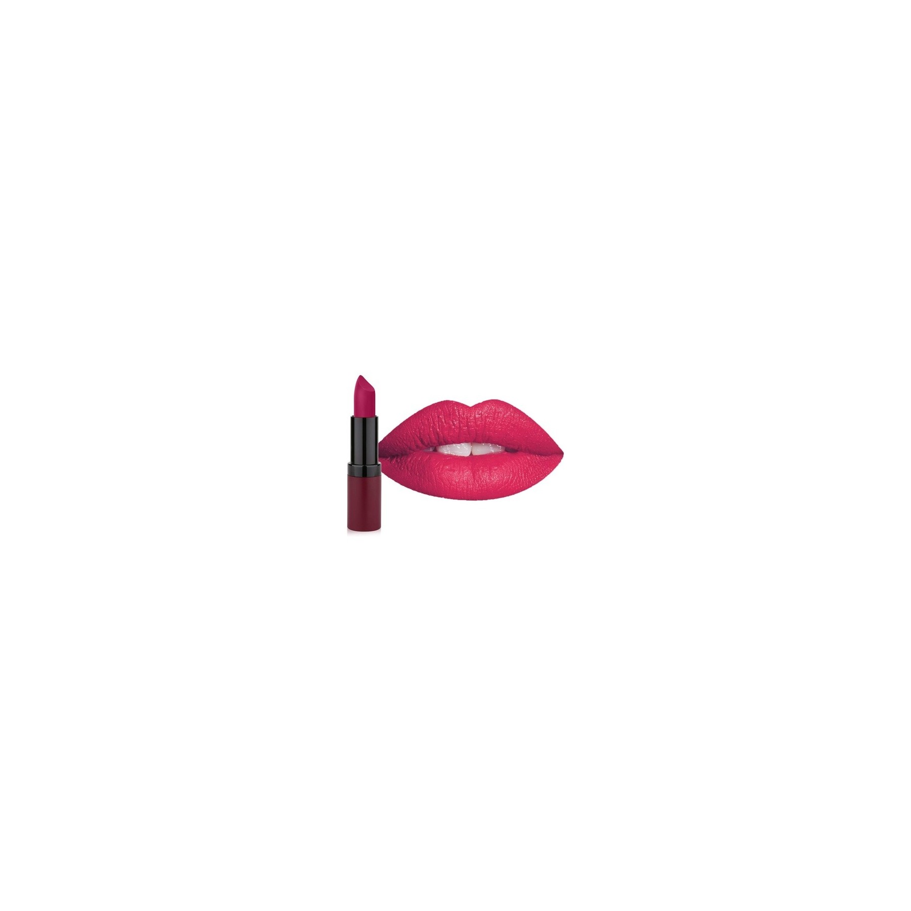 Golden Rose Velvet Matte Lipstick Color 19