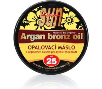Sun Argan Bronze Oil SPF 25 Suntan Butter with Organic Argan Oil 200ml