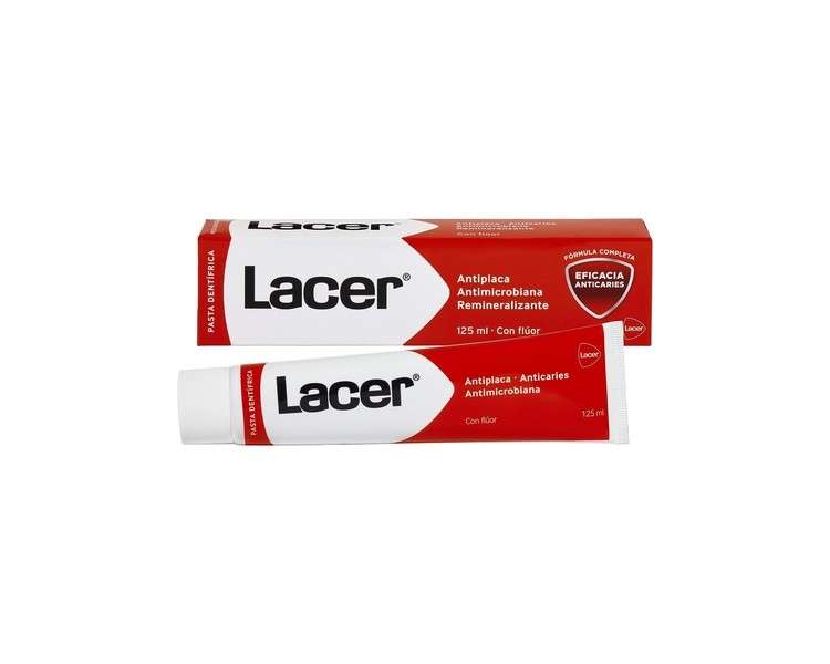 Lacer Anti-Cavity Toothpaste 125ml