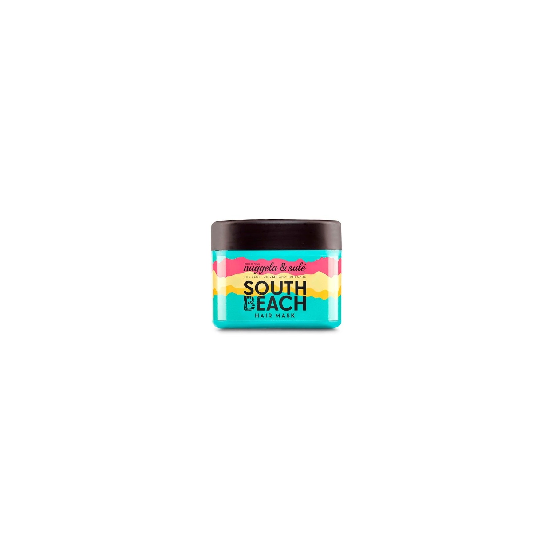 Nuggela & Sulé South Beach Hair Mask 50ml Travel Format - The First Hair Mask with Natural and Biodegradable Silicones Tucuma Butter and Pequi Oil Maximum Nourishment and Hydration
