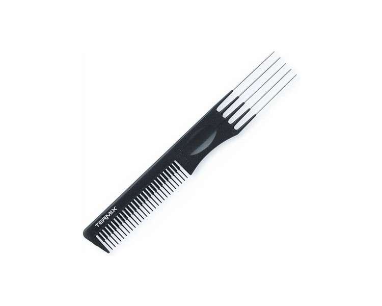 Termix Professional Titanium Comb with Metal Pintail for Crepe Hair and Precision Finishes