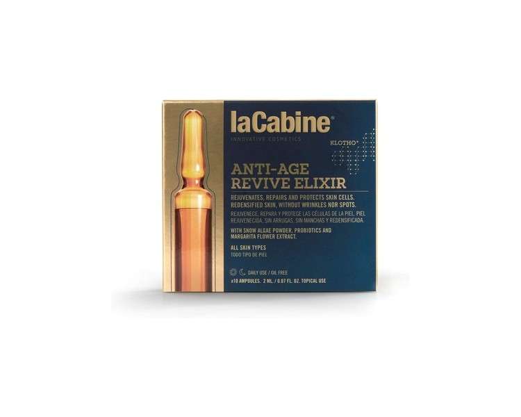 La Cabine Anti-Aging Revive Elixir 10 Ampoules of 2ml