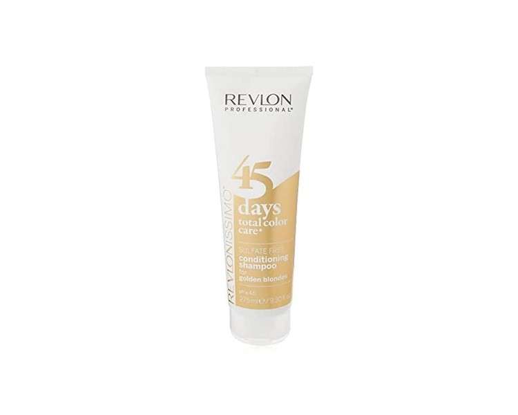 Revlon Professional 45 Days Total Color Care 2-in-1 Shampoo & Conditioner for Golden Blondes 275ml