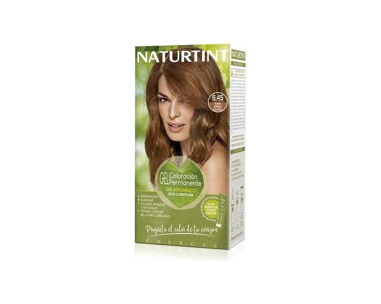 Naturtint Ammonia-Free Hair Color with High Percentage of Natural Ingredients 170ml 6.45 Dark Amber Blonde