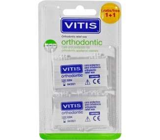 Dentaid Vitis Orthodontic Wax Strips 10 Pieces