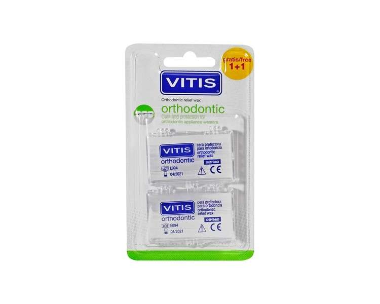 Dentaid Vitis Orthodontic Wax Strips 10 Pieces