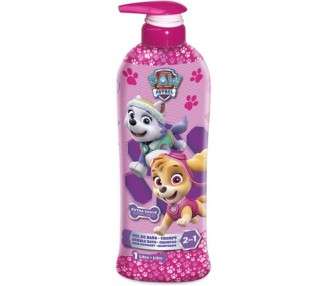 Cartoon Patrulla Canina Pink 2-in-1 Shower Gel/Shampoo