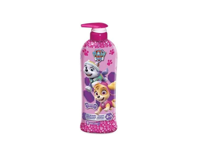Cartoon Patrulla Canina Pink 2-in-1 Shower Gel/Shampoo
