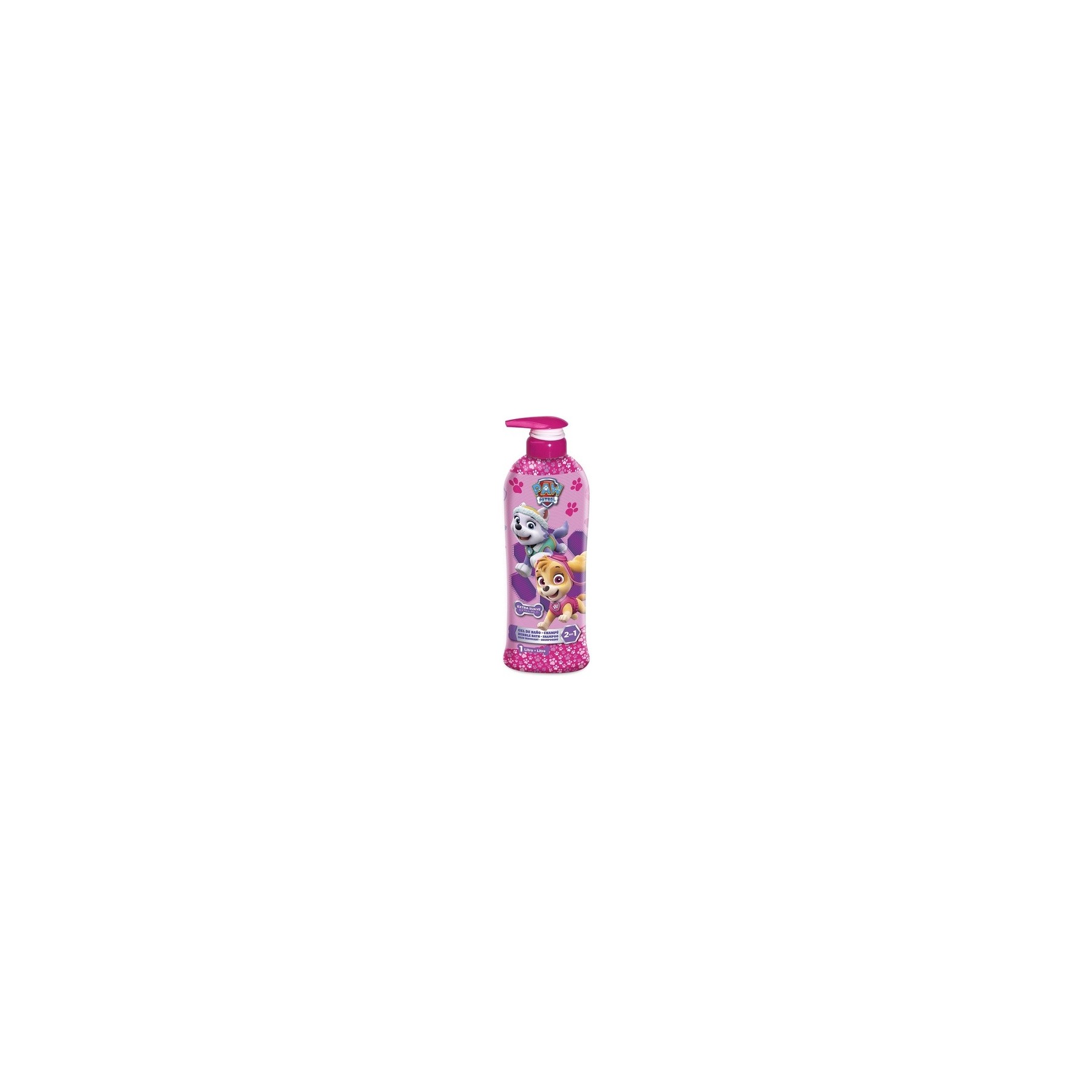 Cartoon Patrulla Canina Pink 2-in-1 Shower Gel/Shampoo