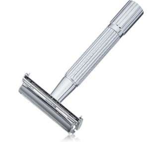 Beter Classic Metal Safety Razor Set with 5 Stainless Steel Replacement Blades