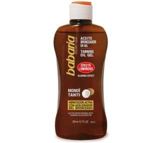 Babaria Glowing Effect Tanning Oil 200ml