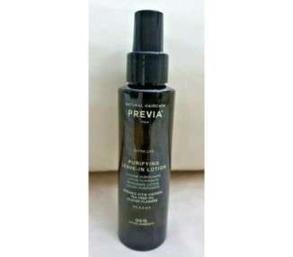 Previa Extra Life Purifying Leave-In Lotion 100ml for Cleaning Scalp and Fighting Dandruff