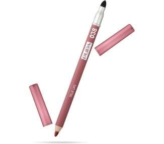 Pupa Milano True Lips Blendable Lip Liner 038 Rose Nude For Women 0.042oz