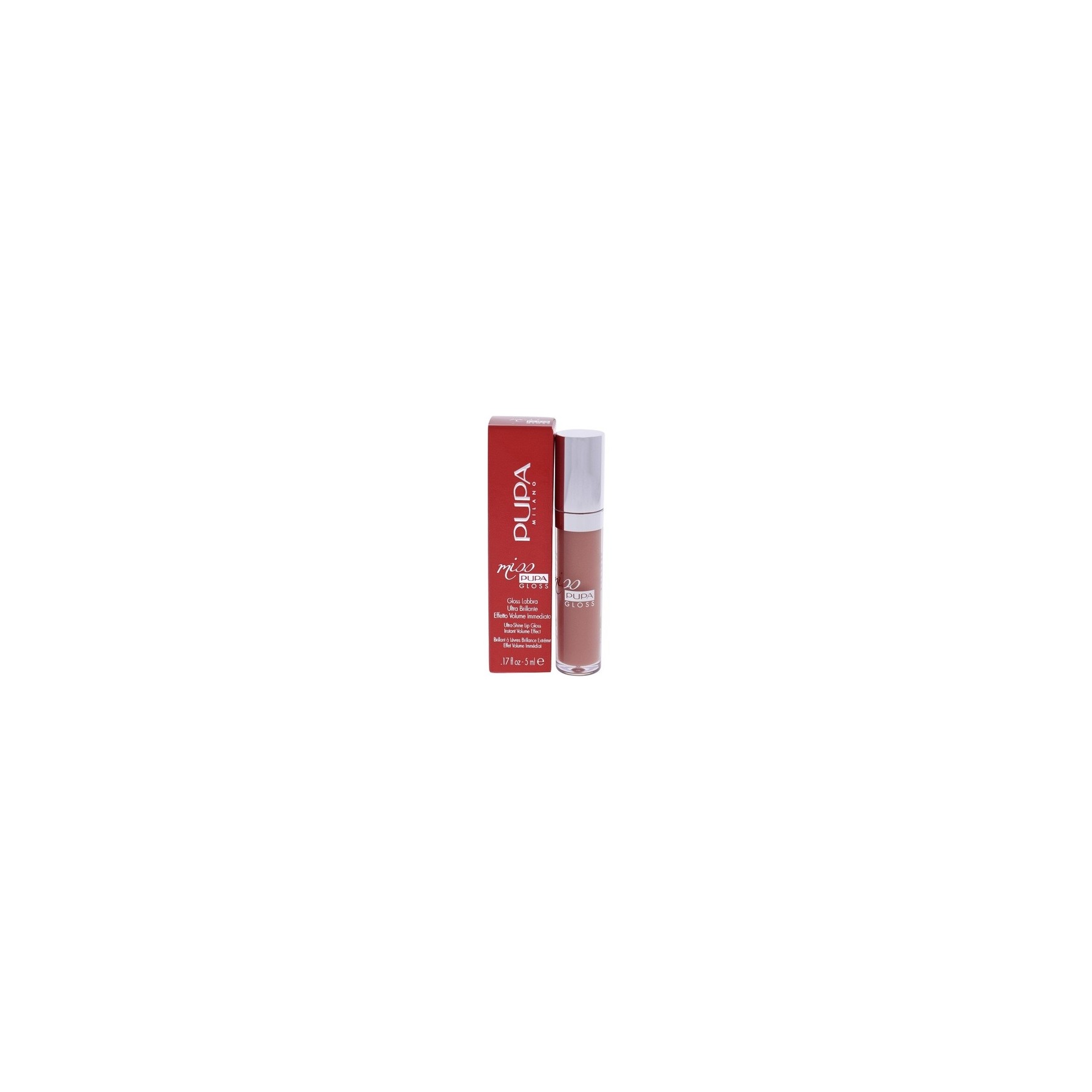 Pupa Milano Miss Pupa Gloss 300 Soft Kiss 0.17oz Lip Gloss for Women