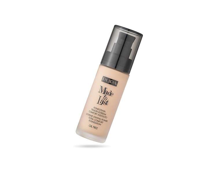 PUPA Milano Made To Last Foundation 30ml Beige