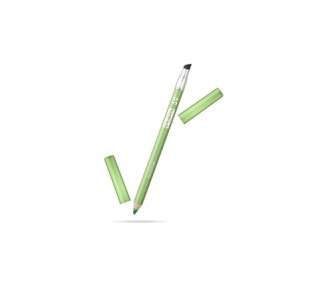Pupa Milano Multiplay Eye Pencil - Use as Eyeliner or Eyeshadow - Perfectly Lines the Eyes - Intense Look and Blendable Pure Color - Soft and Smooth - Wasabi Green 0.04 oz