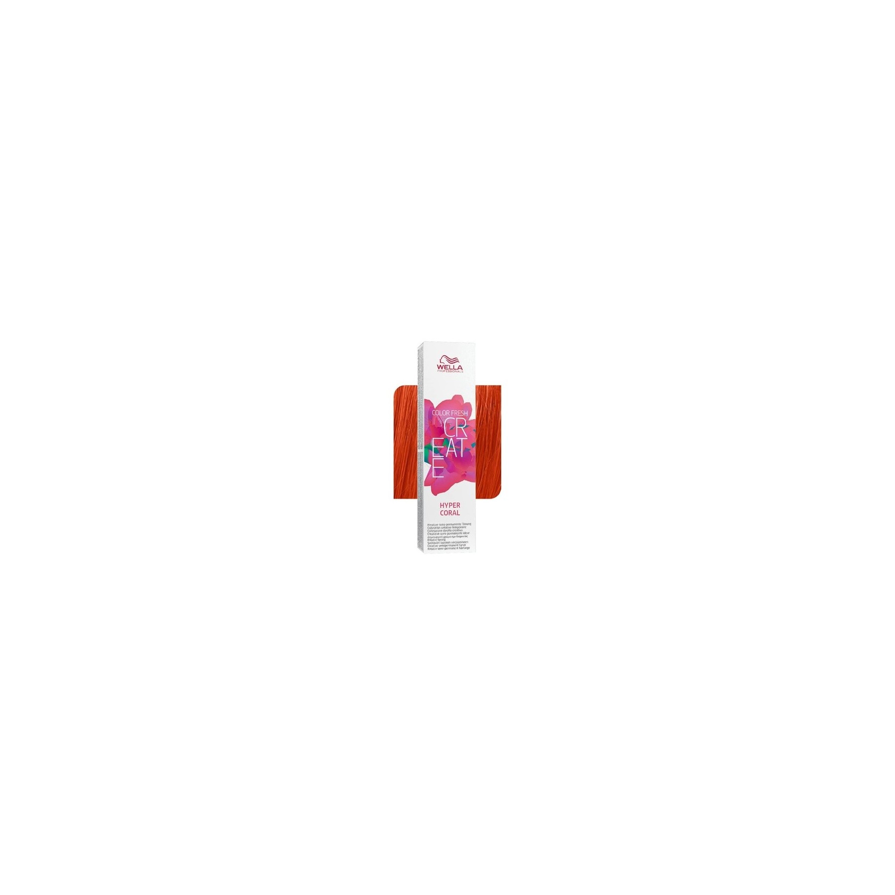 Wella Color Fresh Create Semi-permanent Hair Color Hyper Coral 60ml