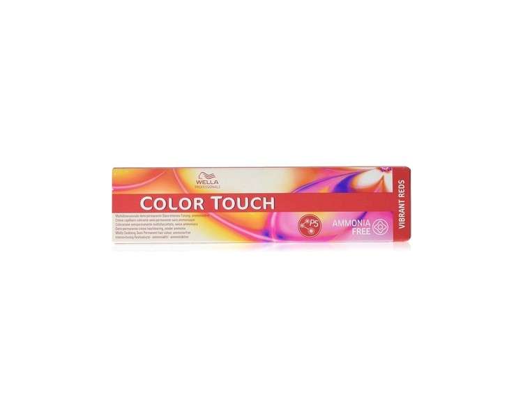 WELLA Colour Touch Demi-Permanent Hair Colour 55/54 Light Brown Intensive Mahogany-Red 60ml