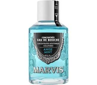 MARVIS Anise Mint Mouthwash Concentrate 120ml with Anise and Mint for Unmistakable Flavor and Lasting Freshness