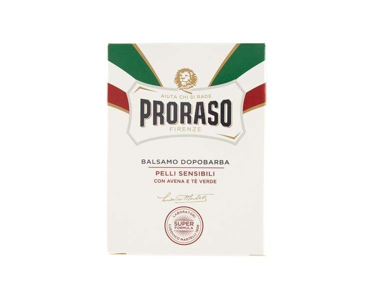 Proraso White Aftershave Conditioner for Sensitive Skin 100ml