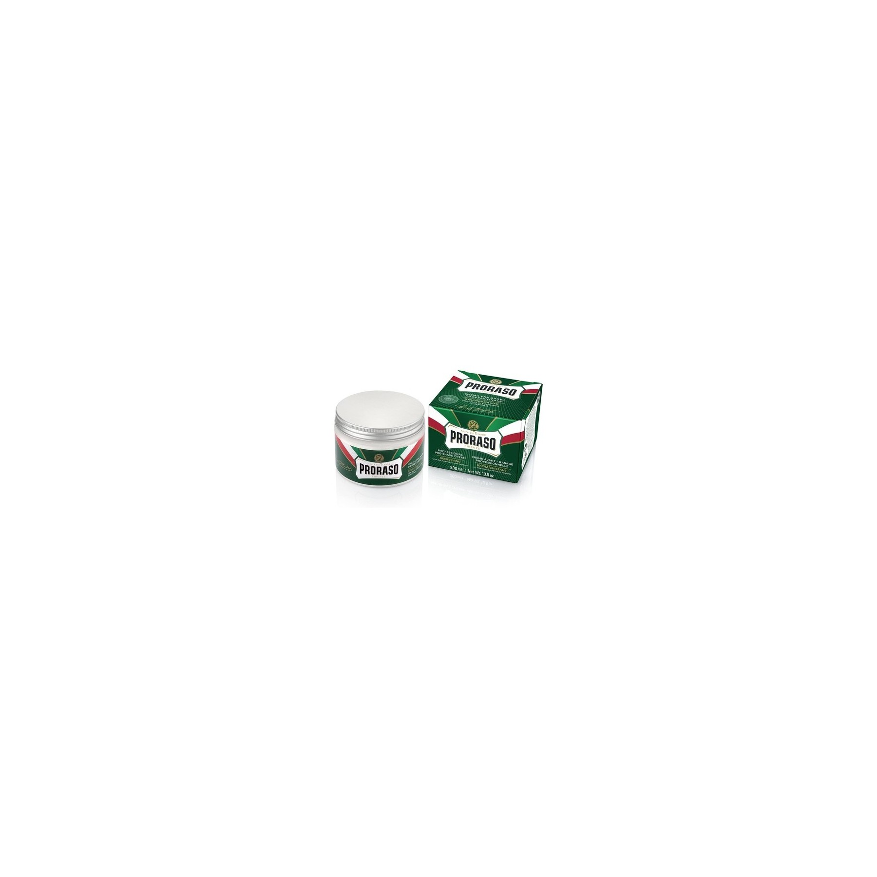 Proraso Green Pre-Shave Cream Refreshing and Toning 300ml