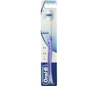 Oral-B 123 Indicator Toothbrush Medium
