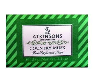 Atkinsons Country Musk Soap 125g