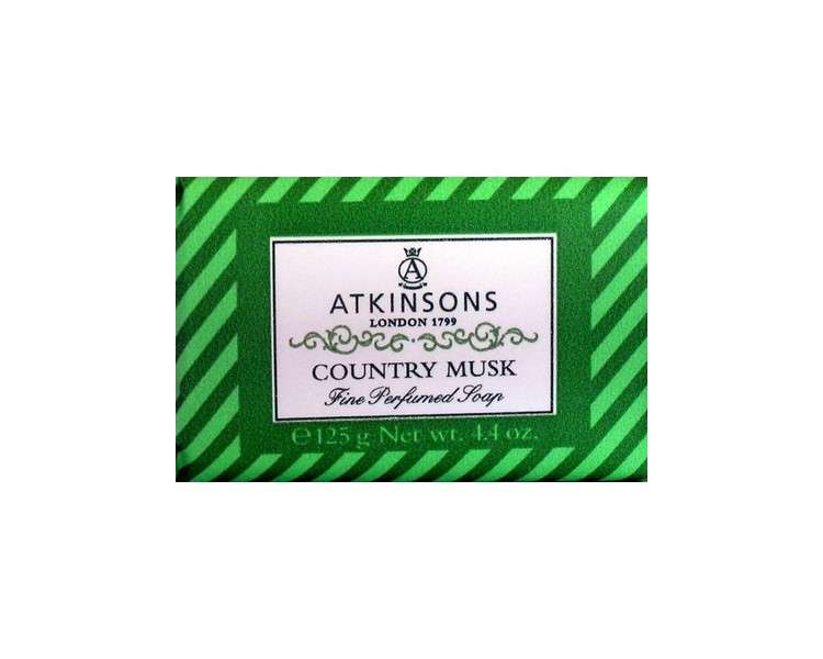 Atkinsons Country Musk Soap 125g