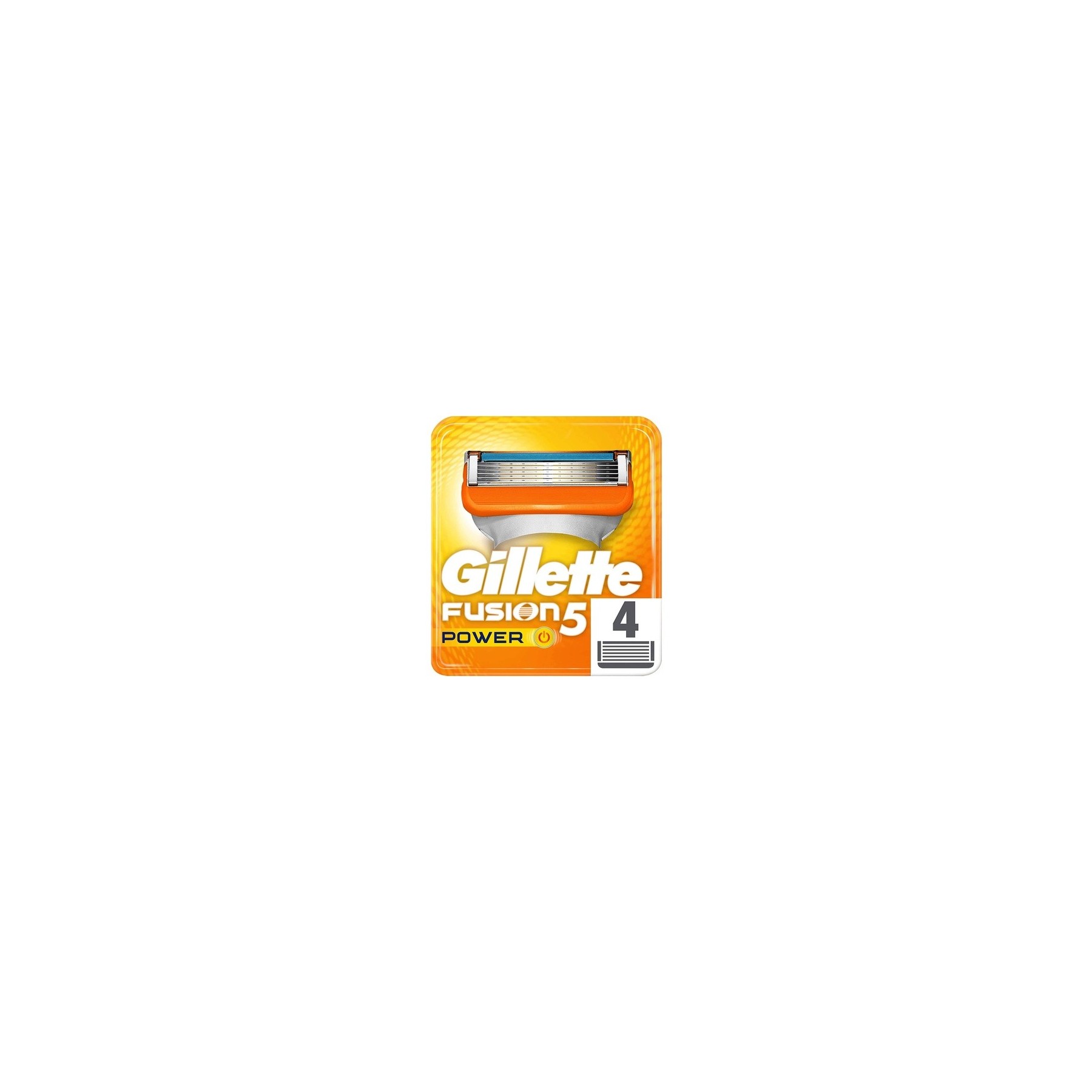 Gillette Fusion 5 Power Blades 4 Count