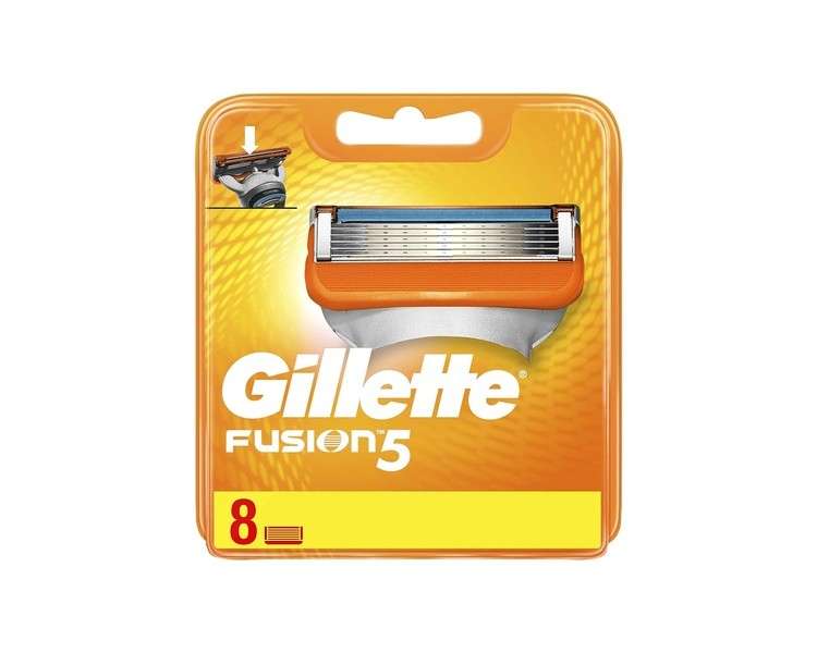 Gillette Fusion Manual Blades 8count