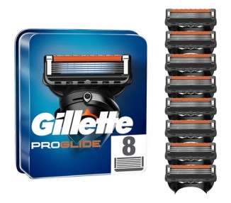 Gillette ProGlide Men's Razor Blade Refills 8 Count with 5 Anti-Friction Blades