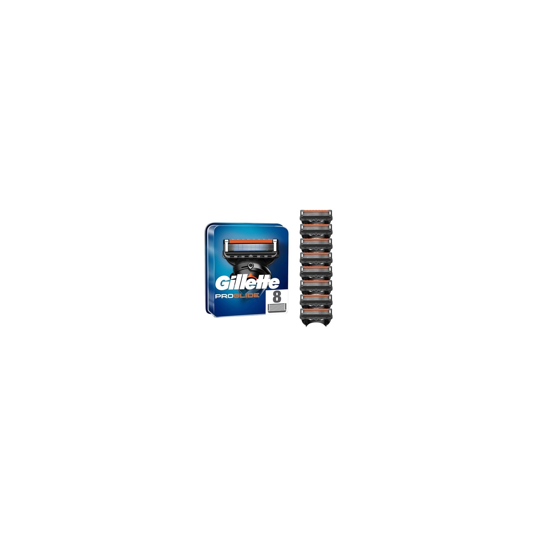 Gillette ProGlide Men's Razor Blade Refills 8 Count with 5 Anti-Friction Blades