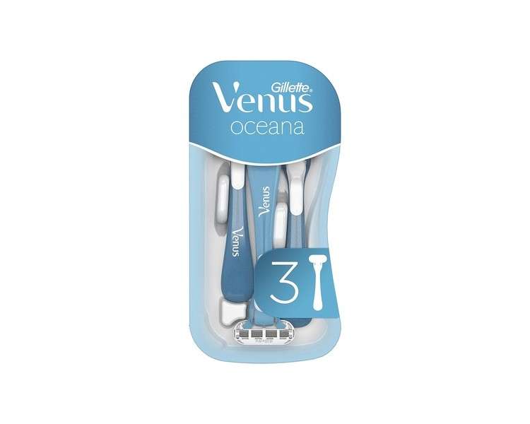 Gillette Venus Oceana Disposable Women's Razor 3 Blades