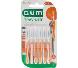 Gum Cep Interdent Travel 0.9 Cilindr 1412 - Pack of 6