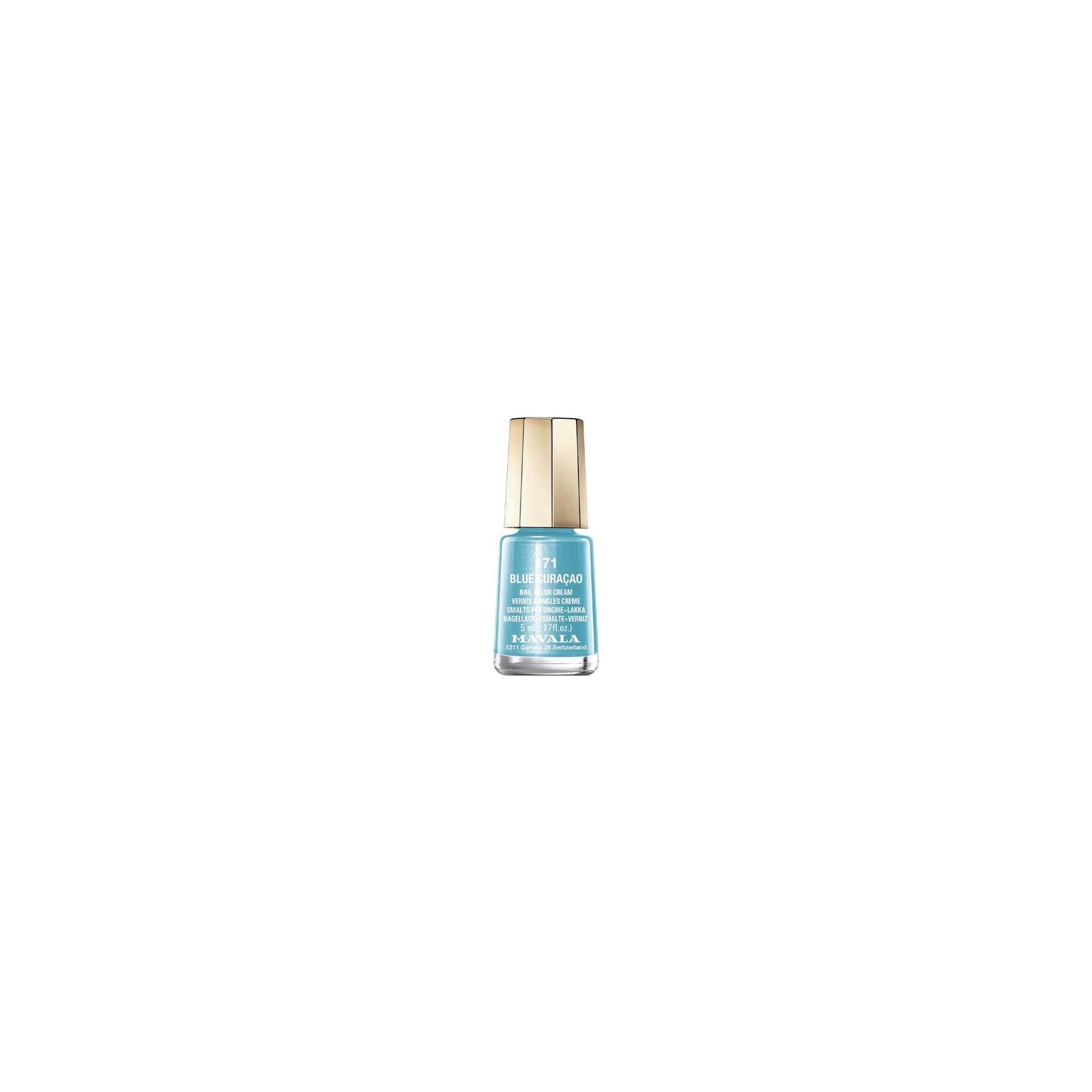 Mavala Nail Polish 171 Blue Curaçao 5ml
