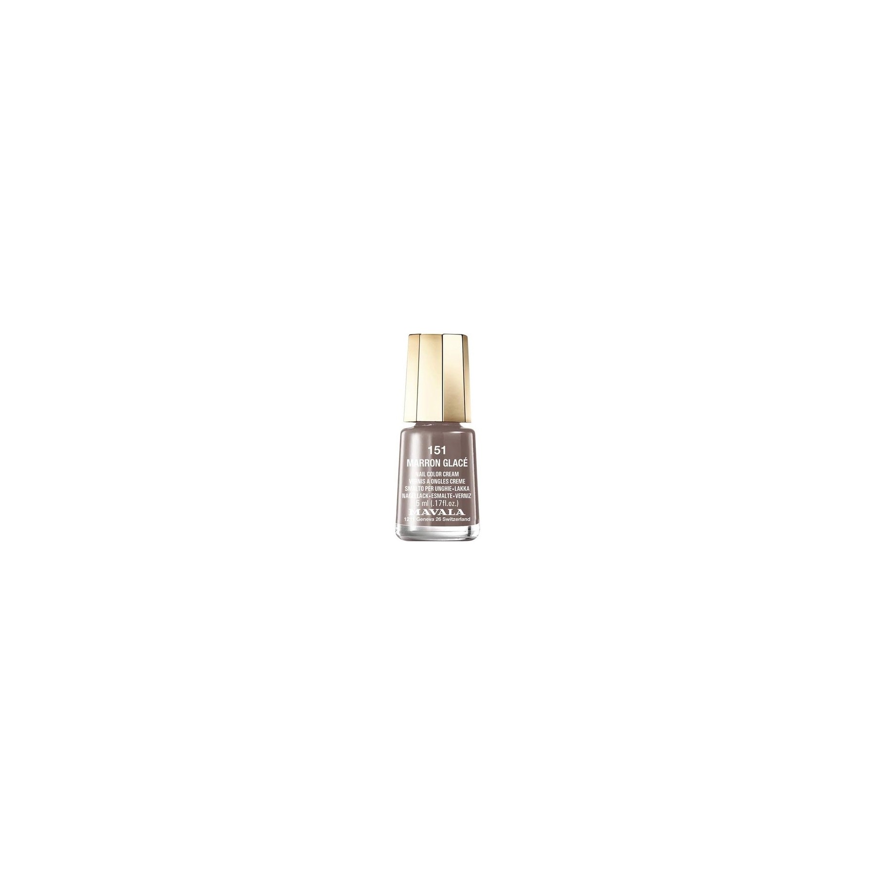 Mavala Damen Lack Nail Polish 151 Marron Glace 5ml