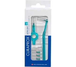 Curaprox CPS 06 Prime Start Interdental Brush Kit Turquoise 5 x 0.6mm