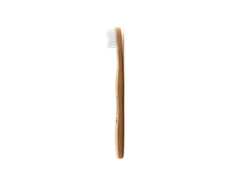 The Humble Co. Bamboo Kids Toothbrush White Ultra-Soft Bristles Dentist Approved