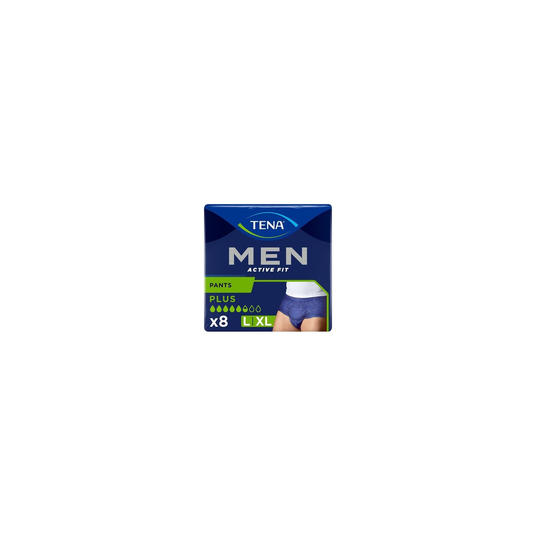TENA Men Active Fit Pants Large/X-Large - Pack of 8
