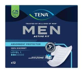 Tena For Men Level 1 Odour Control Incontinence Pads